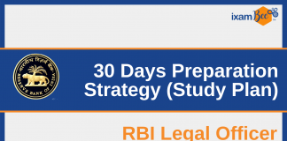 RBI Legal Officer (Grade B) 2021: Last One Month Preparation Strategy