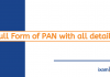 Full-Form of PAN with all details