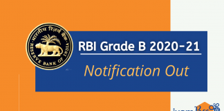 RBI Grade B Notification 2021: Phase 2 on April 01, 2021