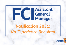 FCI Assistant General Manager Notification 2021: Know why should you apply?