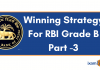 RBI Grade B 2023: Winning Strategy Part 3