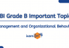 Management and Organizational Behavior: Important Topic In Bank Exams