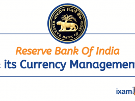 Reserve Bank of India: Currency Management