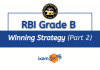 RBI Grade B: Winning Strategy Part 2
