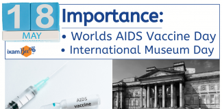 Importance of May 18: Worlds AIDS Vaccine Day; International Museum Day Important Days in May