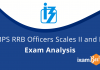 IBPS RRB 2020 SO Exam Analysis IBPS RRB 2020 Officer Scale 2 and 3 Exam Analysis.