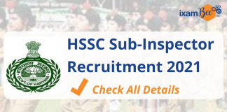 HSSC Sub-Inspector Recruitment 2021- Check All Details HSSC Sub-Inspector Recruitment 2021- Check All Details. Notification 2021