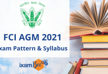 FCI AGM 2021: Exam Pattern and Syllabus FCI AGM 2021: Exam Pattern and Syllabus.