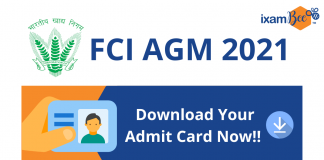 FCI AGM 2021: Admit Cards Out!!