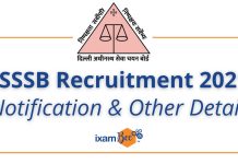 DSSSB Recruitment 2021: Notification and Other Details DSSSB Recruitment 2021