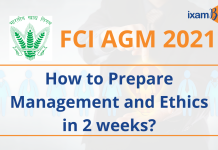 FCI AGM 2021: Management and Ethics Syllabus and Strategy FCI AGM 2021: Management and Ethics Syllabus and Strategy.