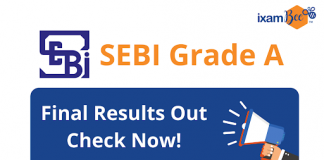SEBI Final Result Out! SEBI Grade A Final Results Out!