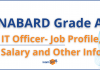 NABARD Grade A- IT Officer Perks, Salary, Job Profile and other details NABARD Grade A IT Officer