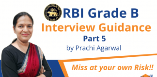 Ace RBI Grade B Interview with Prachi Agarwal – Part 5 RBI Grade B Interview