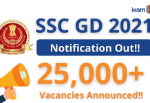 SSC GD Constable 2021: Vacancy and Exam Details SSC GD Constable 2021: Vacancy