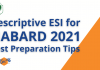 NABARD Grade A 2021: How to Prepare for Descriptive ESI? NABARD Grade A 2021 Descriptive ESI