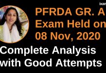 PFRDA Grade A Exam Analysis Importance