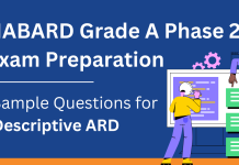 NABARD Grade A Phase 2 Preparation: Sample Questions for Descriptive ARD NABARD Grade A Phase 2 Exam Preparation: Sample Questions for Descriptive ARD