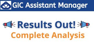 GIC Assistant Manager 2021 Final Result Out! Direct Link For Result