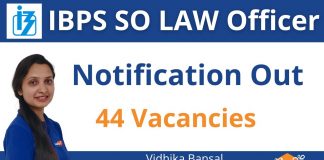 IBPS SO Law Officer 2021: Syllabus, Salary & Exam Pattern
