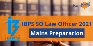 Mains Preparation: IBPS SO Law Officer 2021 IBPS SO Law Officer 2021: Mains Preparation