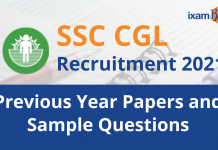 SSC CGL Recruitment 2021: Previous Year Papers and Sample Questions SSC CGL Recruitment 2021: Previous Year Papers