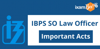 IBPS SO Law Officer: Important Acts & More IBPS SO Law Exam Important Acts