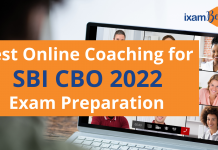 SBI CBO 2022 Exam Preparation: Best Online Coaching SBI CBO 2022 Exam Preparation