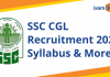 SSC CGL 2021-22: Syllabus and More SSC CGL 2021-22: Syllabus & More