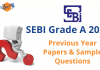 SEBI Grade A 2022: Previous Year Papers and Sample Questions SEBI Grade A 2022: Previous Year Papers & Sample Questions