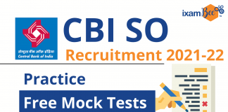 CBI SO Recruitment 2021-22: Practice Free Mock Tests CBI SO 2021-22: Free Mock Tests
