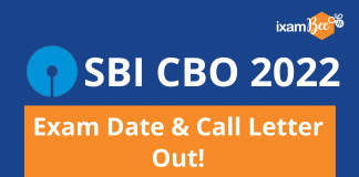 SBI CBO 2022 Exam Date & Call Letter Out: Direct Link for SBI CBO Admit Card 2022 SBI CBO 2022 Exam Date