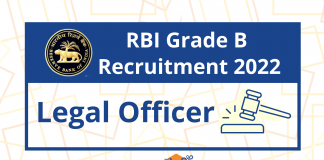 Government Jobs for Lawyers: RBI Grade B Legal Officer Recruitment 2021-22 RBI Legal Officer Recruitment 2021-22