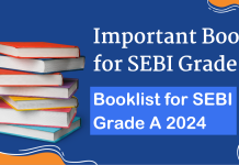 Important Books for SEBI Grade A: Booklist for SEBI Grade A 2024 Best books for SEBI Grade A