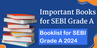 Important Books for SEBI Grade A: Booklist for SEBI Grade A 2024 Best books for SEBI Grade A