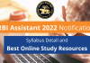 RBI Assistant Recruitment 2022: Detailed Syllabus with Best Online Study Material RBI Assistant