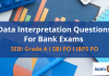 Data Interpretation Questions For Bank Exams- SEBI Grade A, SBI PO & IBPS PO Data Interpretation Questions For Bank Exams
