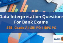Data Interpretation Questions For Bank Exams- SEBI Grade A, SBI PO & IBPS PO Data Interpretation Questions For Bank Exams