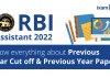 RBI Assistant 2022: Everything To Know About Previous Year Cut-off and Previous Year Papers