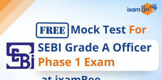 SEBI Grade A Mock Test 2022: Free Mock Test For SEBI Grade A Officer Phase 1 Exam SEBI Grade A Mock Test 2022