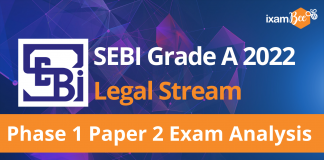 SEBI Grade A 2022 Exam Analysis: Legal Stream (Phase 1) SEBI Grade A 2022: Legal Stream Phase 1 Exam Analysis