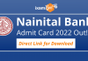 Nainital Bank Result 2022 Out: Direct Link to Check MT & Clerk Result Nainital Bank Admit Card 2022 Out