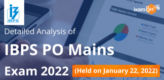 IBPS PO 2021 Mains Exam Analysis (Held on January 22, 2022)