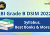 RBI Grade B DSIM 2022: Syllabus, Best Books and More RBI Grade B DSIM 2022: Syllabus, Best Books & More