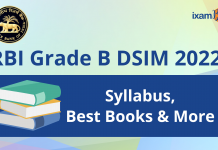 RBI Grade B DSIM 2022: Syllabus, Best Books and More RBI Grade B DSIM 2022: Syllabus, Best Books & More