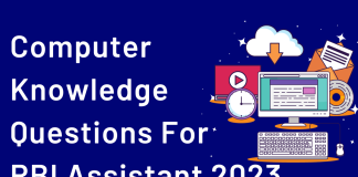 Test Yourself: Computer Knowledge Questions (Mixed) for RBI Assistant and SBI Clerk Exams Computer Knowledge Questions (Mixed) for RBI Assistant and SBI Clerk.