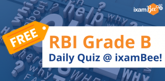 RBI Grade B 2022: Free RBI Grade B Daily Quiz @ ixamBee! RBI Grade B Daily Quiz