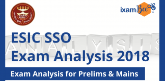 ESIC SSO Exam Analysis 2018: Exam Analysis for Prelims & Mains ESIC SSO Exam Analysis 2018
