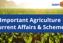 Agriculture Current Affairs for IBPS AFO, NABARD, FCI, UPSC