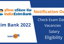 Exim Bank Recruitment 2022: Notification, Vacancy, Salary and Eligibility Exim Bank Recruitment 2022: Notification, Vacancies, Salary & Eligibility